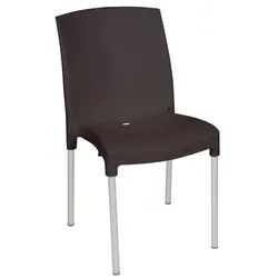 Bolero Bistrostühle Mit Ablaufloch Kunststoff Schwarz