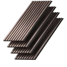 Vicco Wandpaneele Akustik Nussbaum 4 St. 60 x 30 x 1,5 cm