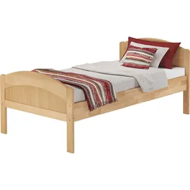 Erst-Holz Erst-Holz®Massivholzbett geschwungenes Seniorenbett Buche Natur 90x200 Einzelbett Bettgestell 60.75-09 oR
