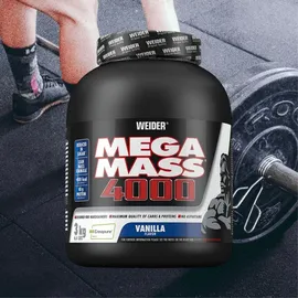 Weider Mega Mass 4000 Vanille Pulver 3000 g