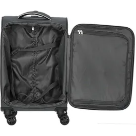 d & n Travel Line 9204 4-Rollen Cabin 55 cm / 33 l grau/ grau