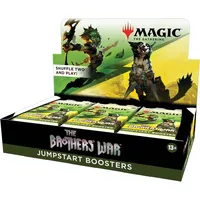 Wizards of the Coast The Brothers' War Jumpstart Booster Display