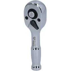 1/4" Mini-Umschaltknarre mit Metallgriff, 100 Zahn
