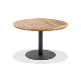 Niehoff Klapptisch Bistro anthrazit rund - 125 cm rund HPL Granit-Design