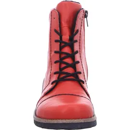 Rieker Damen Stiefelette 73504-33 rot Gr. 42