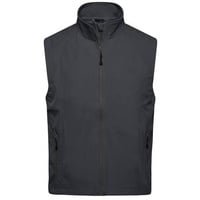 Men's Softshell Vest Modische Softshellweste schwarz, Gr. S