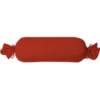 Nackenrollenbezug Nackenrollenbezug, Estella (1 Stück), Mako-Feinjersey Uni rot