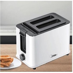 Midea MT-RP2L09W toaster, Toaster, Schwarz, Weiss