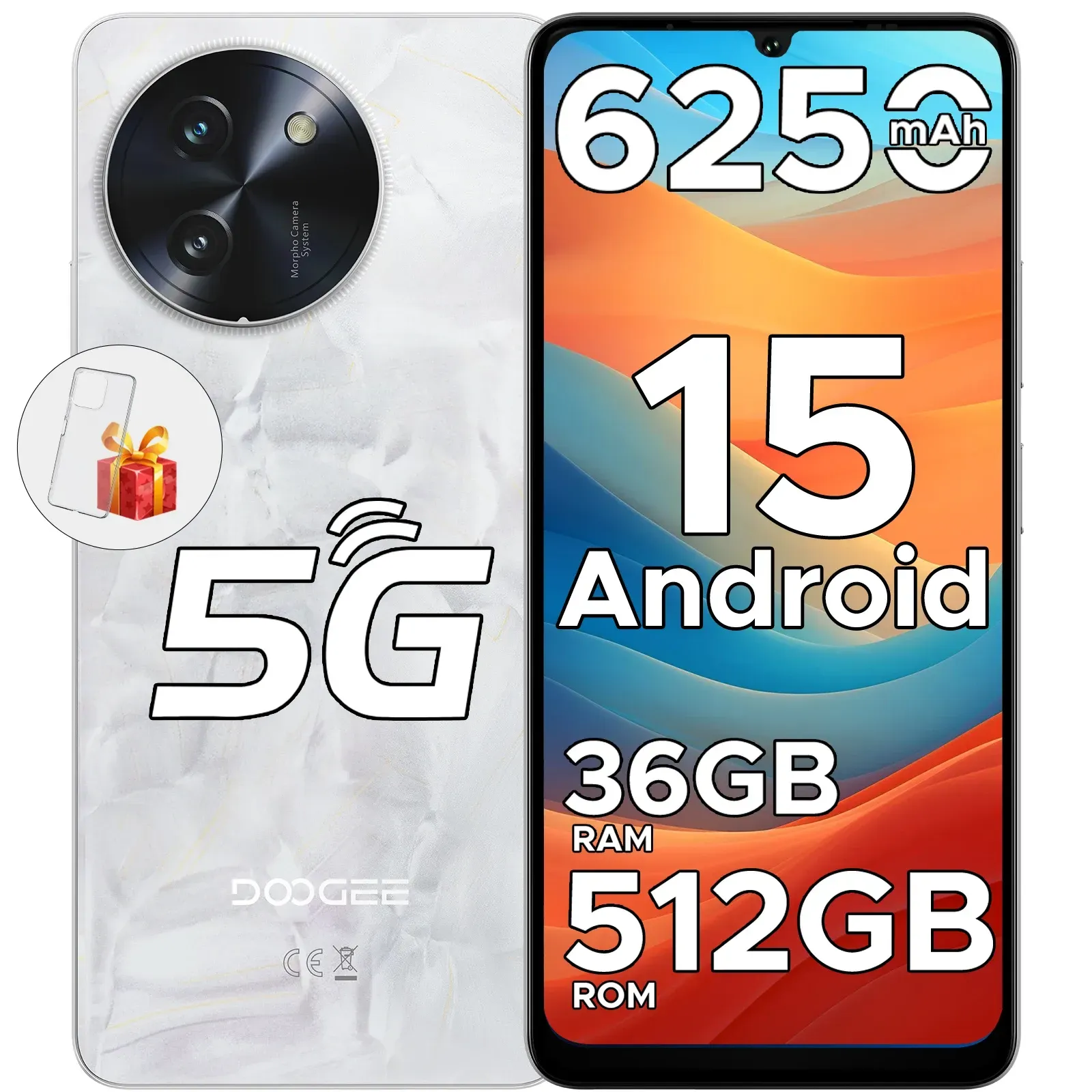 Doogee Note59 Pro+ 5g Smartphone Android 15 6,75