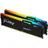 DDR5 5600MT/s RGB 16GB Modul (2x16GB) CL40 Schwarz KF556C40BBAK2-16