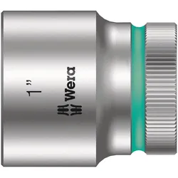 Wera 8790 HMC Zyklop-Steckschlüsseleinsatz mit 1/2"-Antrieb, zöllig Türkis - 05003631001 - Türkis