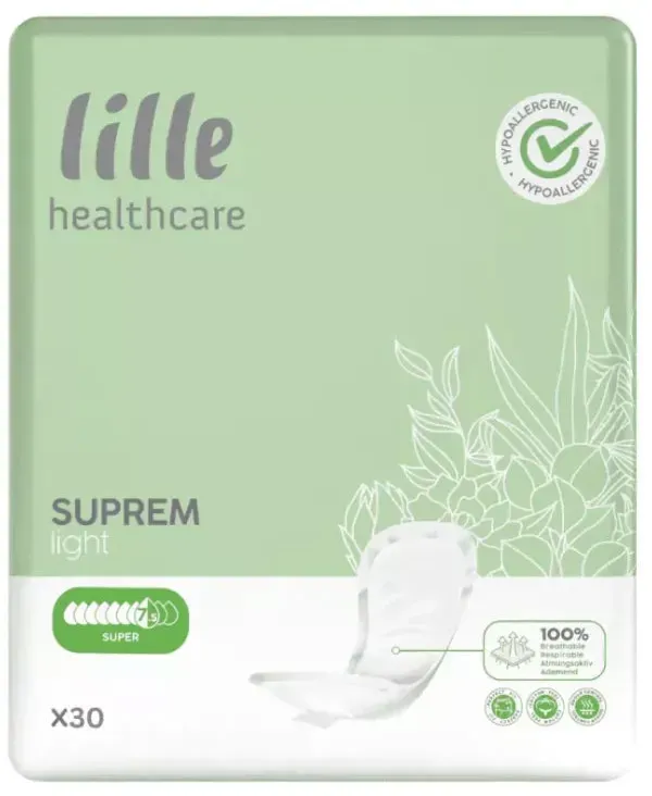 Ontex Suprem Light Super Einlagen 8 x 30 = 240 Stück