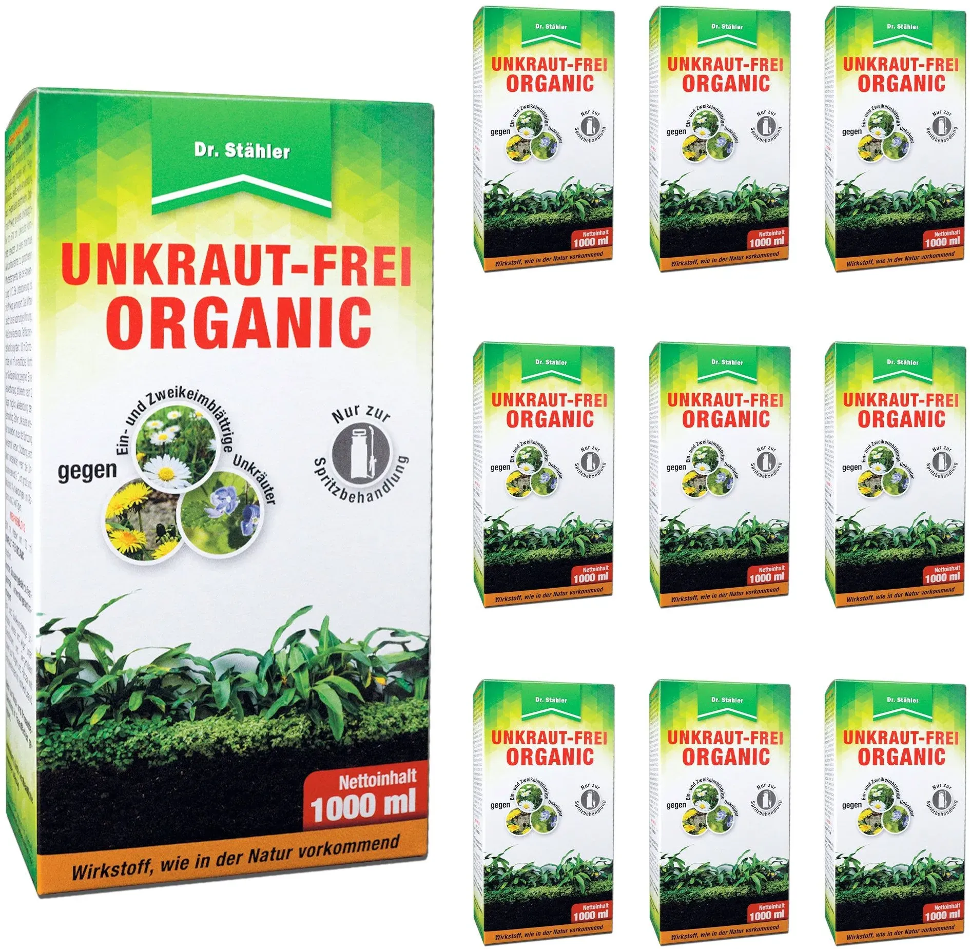 Silberkraft Unkraut-Frei Organic 10x1 l