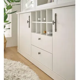 furn.design Buffet Fiastra 184 x 207 cm Pinie Weiß