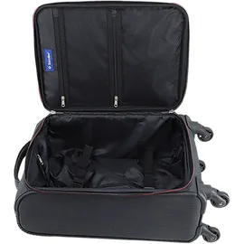 Saxoline Adorer 4-Rollen Cabin 55 cm / 20 l grau/schwarz