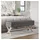 vidaXL Hocker mit Stauraum 110 x 45 x 49 cm Dunkelgrau