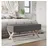vidaXL Hocker mit Stauraum 110 x 45 x 49 cm Dunkelgrau