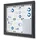 Showdown Displays Schaukasten Premium grau 6x DIN A4 80,5 x 4,7 x 76,0 cm, 1 St.