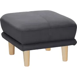 Fußhocker TRENDMANUFAKTUR "Cecilia", grau (graphit), B:66cm H:44cm T:66cm, Hocker
