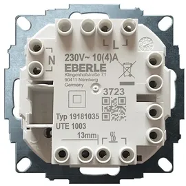 Eberle Controls UP-Raumregler, schw. matt 191810354802