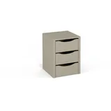 Rauch Schubladeneinsatz 43 x 57 x 45 cm 3-tlg. beige/blau/orange