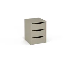 Rauch Schubladeneinsatz 43 x 57 x 45 cm 3-tlg. beige/blau/orange