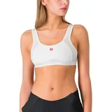 Castelli Damen Rosso Corsa Sport BH (Größe XL, weiss)
