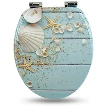 Sanfino Premium WC Sitz Caribbean Blue