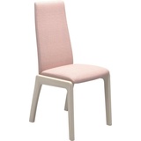 Stressless® Polsterstuhl Laurel, Low Back, Größe L, mit abgerundeten Beinen in Eiche gekalkt rosa