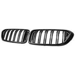 FÜR BMW 6ER G32 GRAN TURISMO SPORT GRILL DOPPELSTEG GLANZ SCHWARZ