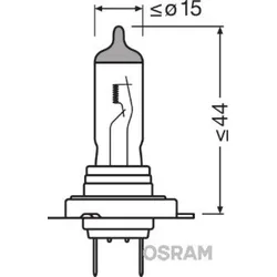 OSRAM 64215 Glühbirne H7 24V 70W