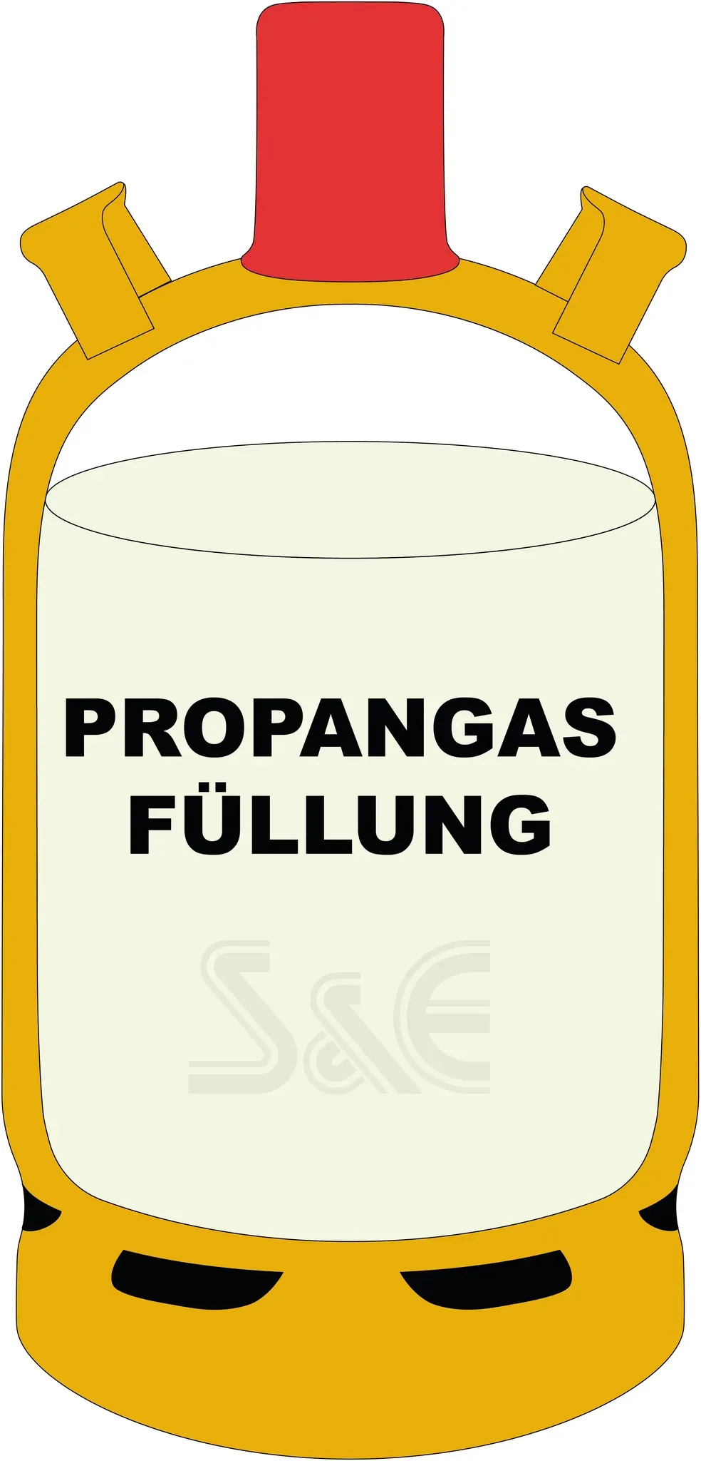 11kg propangas f�llung