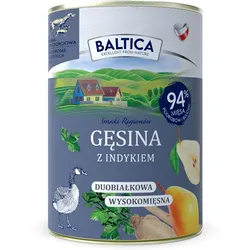 BALTICA Gans Nassfutter mit Pute 400g getreidefrei