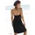 LASCANA Neckholderkleid Sommerkleid Schwarz 46