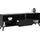 FMD Dark TV-Board 153,5 cm Schwarz Glas/Holz/Kunststoff/Metall/Holzwerkstoff
