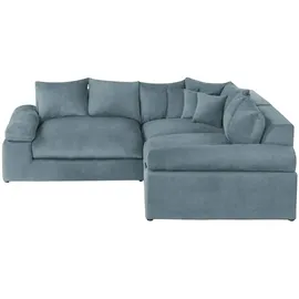 Smart Ecksofa Lionore ¦ blau ¦ Maße (cm): B: 256 H: 86 T: 256.0