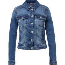 QS Denimjacke in authentischer Waschung - blau - XS