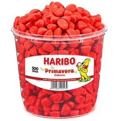 HARIBO Primavera Erdbeeren 500 St.