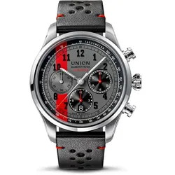Union Glashütte Uhren-Set inkl. Wechselarmband Belisar Chronograph D0094271608209 - silber
