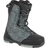 Atomic Herren Nitro Snowboards Sentinel TLS '23 All Mountain Freestyle Schnellschnürsystem günstig Boot Snowboardboot, Black, MP 28,0 // EU 42 2/3 // US 10
