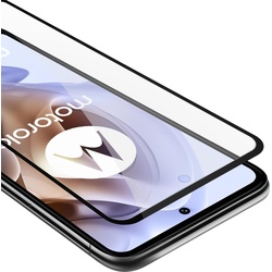 Cadorabo Vollbild Displayschutzglas für Motorola MOTO G31 / G41 (Motorola Moto G31, Motorola Moto G41), Smartphone Schutzfolie