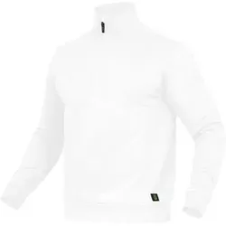 Zip-Sweatshirt-Flex-Line Weiß, Größe L - weiss - L