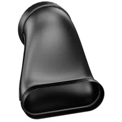 BORA EFRV/1 Ecotube Übergang flach rund Versatz inkl. Dichtungsmaterial (1Stk.)