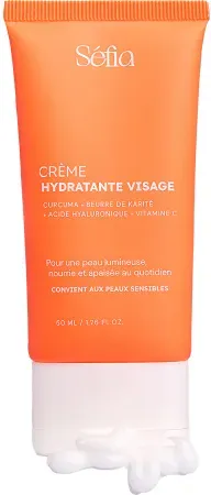 Sefia Feuchtigkeitsspendende Ausgleichende Creme Mit Kurkuma 50ml