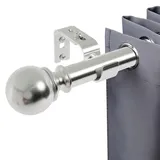 Gardinenstangea Vorhangstange Gardinenstange Curtain Rod Gardinenstange Edelstahl Gardinen Stange Gardinenstangen-Set Mit Halterungen Aus Edelstahl Für Schlafzimmer Wohnzimmer Küche