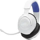 JBL Quantum 360P WL White/Blue, Over-ear Gaming Headset Bluetooth Weiß/Blau