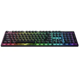 Razer Deathstalker V2 Pro (Purple Switch)- Kabellose Optische Low-Profile-Gaming-Tastatur (Klickende Optische Switches, HyperSpeed Wireless, Bluetooth 5.0) QWERTY US-Layout | Weiß