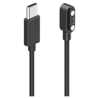 Hama Ladekabel für Smartwatches mit Magnetic Charge, USB-C, 60 cm, Schwarz