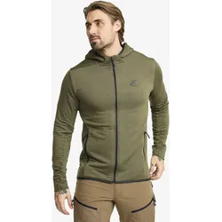 Waffle Hoodie Herren Kalamata, Größe:XS - Herren > Oberteile > Hoodies - Grün