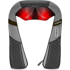 RENPHO Massagegerät, mit Wärme, Weihnachtsgeschenke, Rückenmassagegerät mit 3D-Massage von tiefem Gewebe, Nackenmassage mit Tiefknetmassage, Geschenke für Frauen